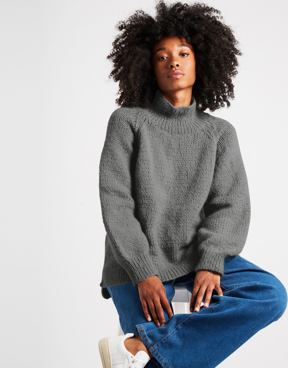 Imagine Pullover Silver Fox Grey