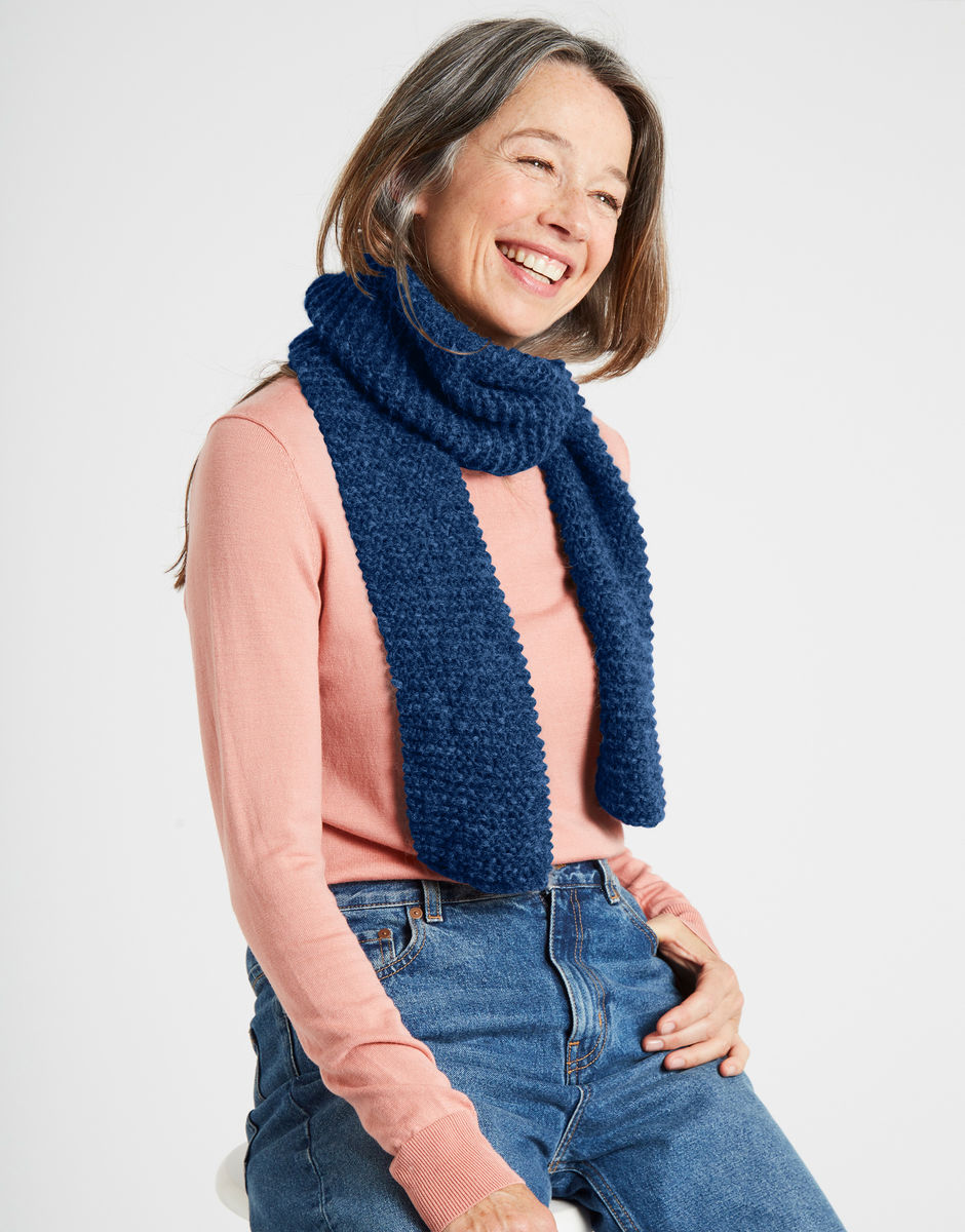 Me Time Scarf Curasao Blue