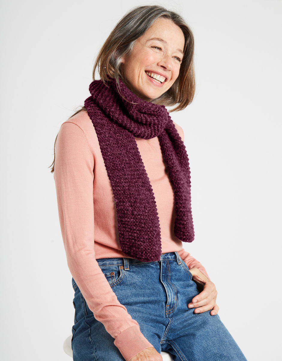 Me Time Scarf Margaux Red