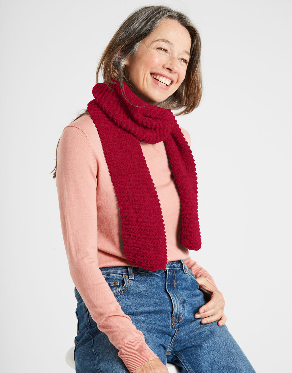 Me Time Scarf Red Ochre