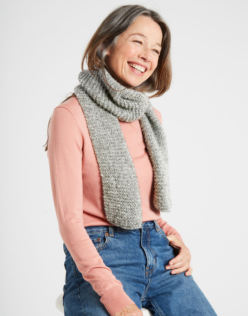 Me Time Scarf Rocky Grey