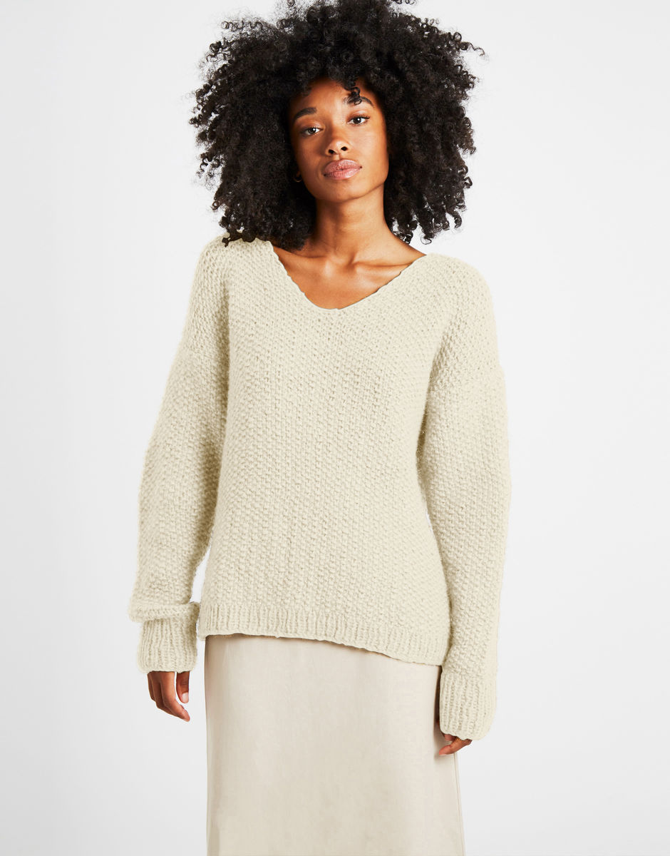 Pull Star Ivory White