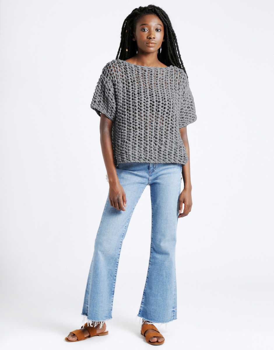 Ariel Top Jog Grey
