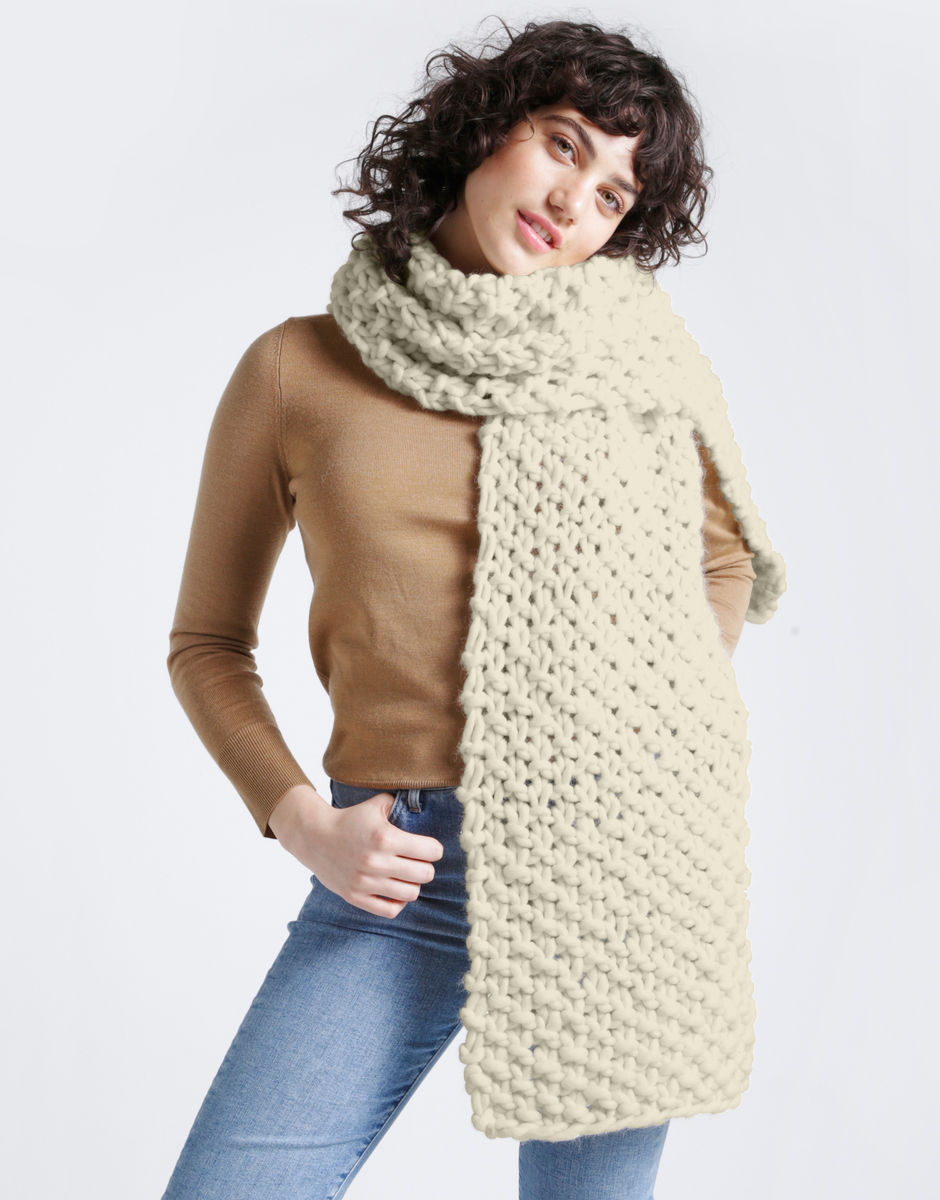 Rushmore Schal Ivory White