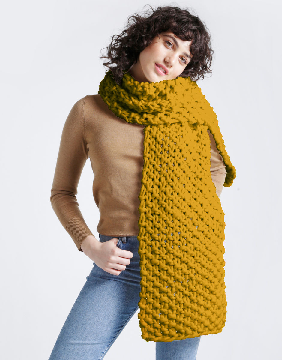 Rushmore Schal Mustard Sally