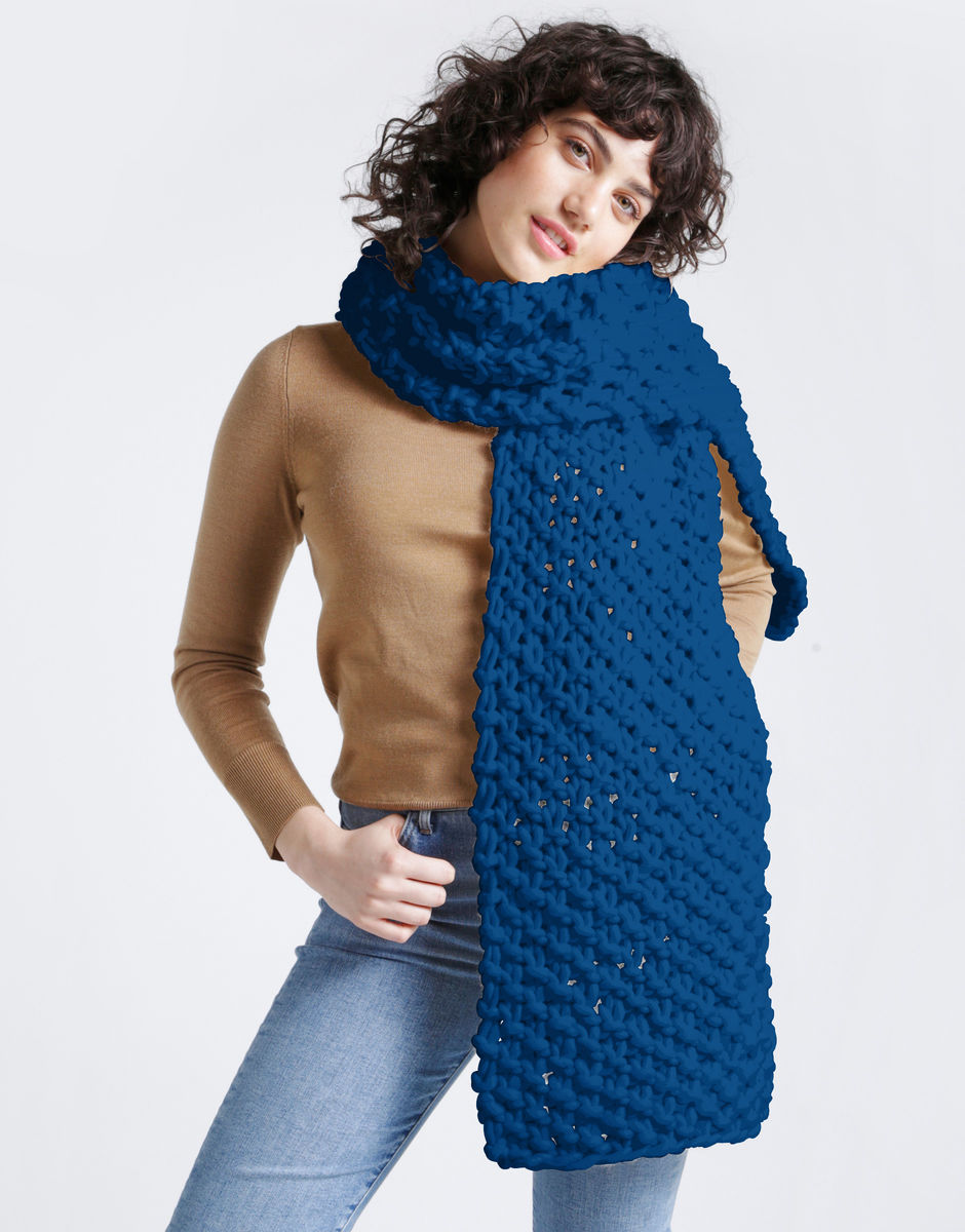 Rushmore Schal Sherpa Blue
