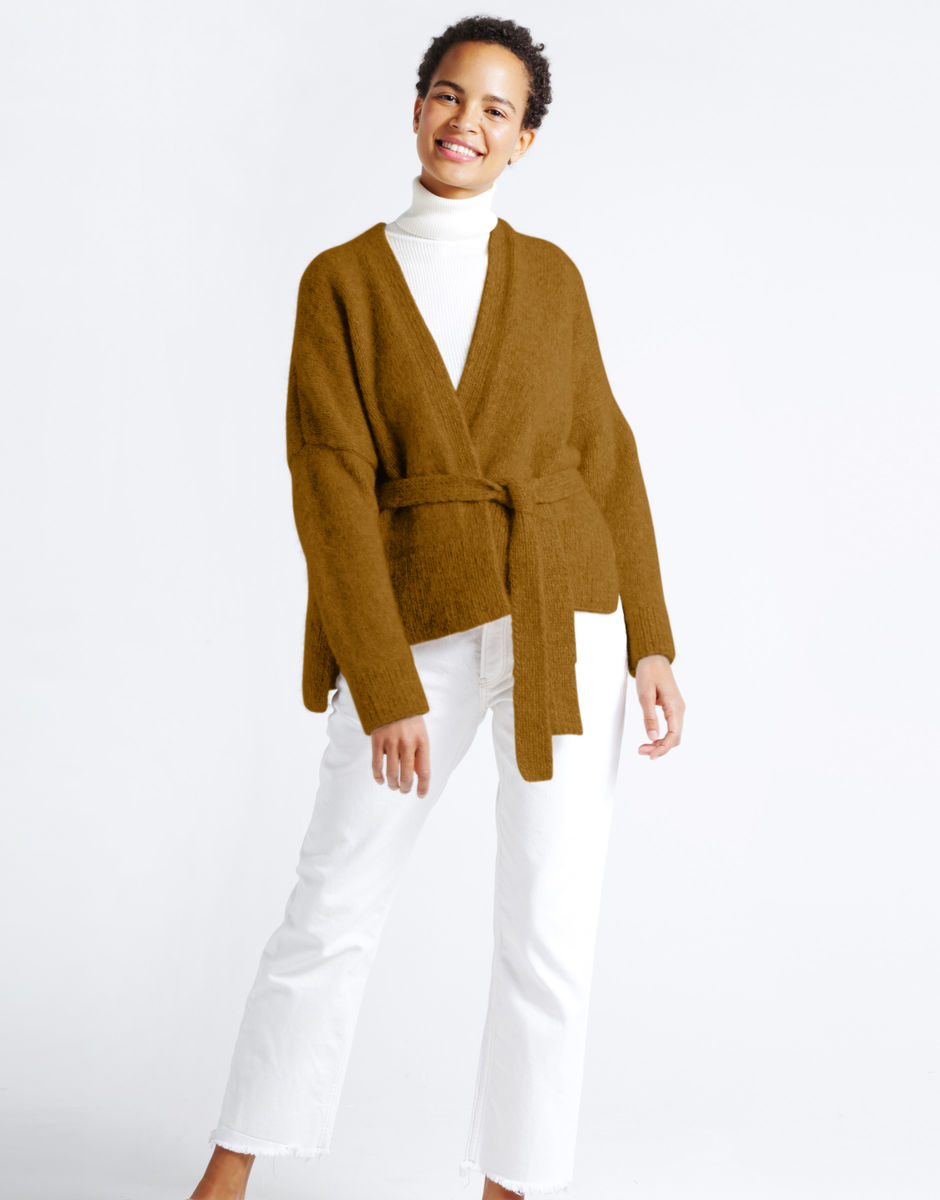 Adore Strickjacke Bronzed Olive