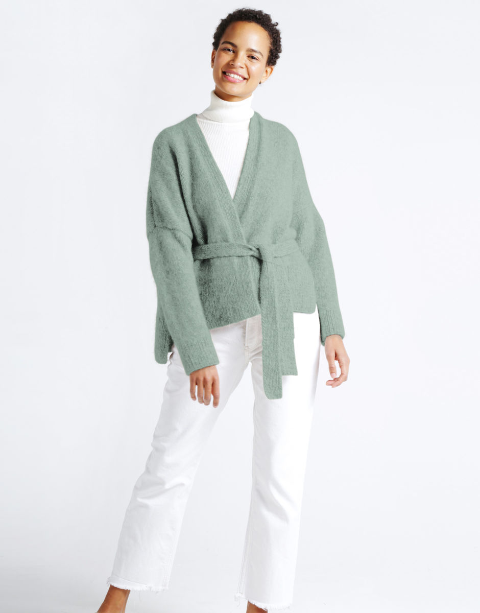 Adore Strickjacke Eucalyptus Green