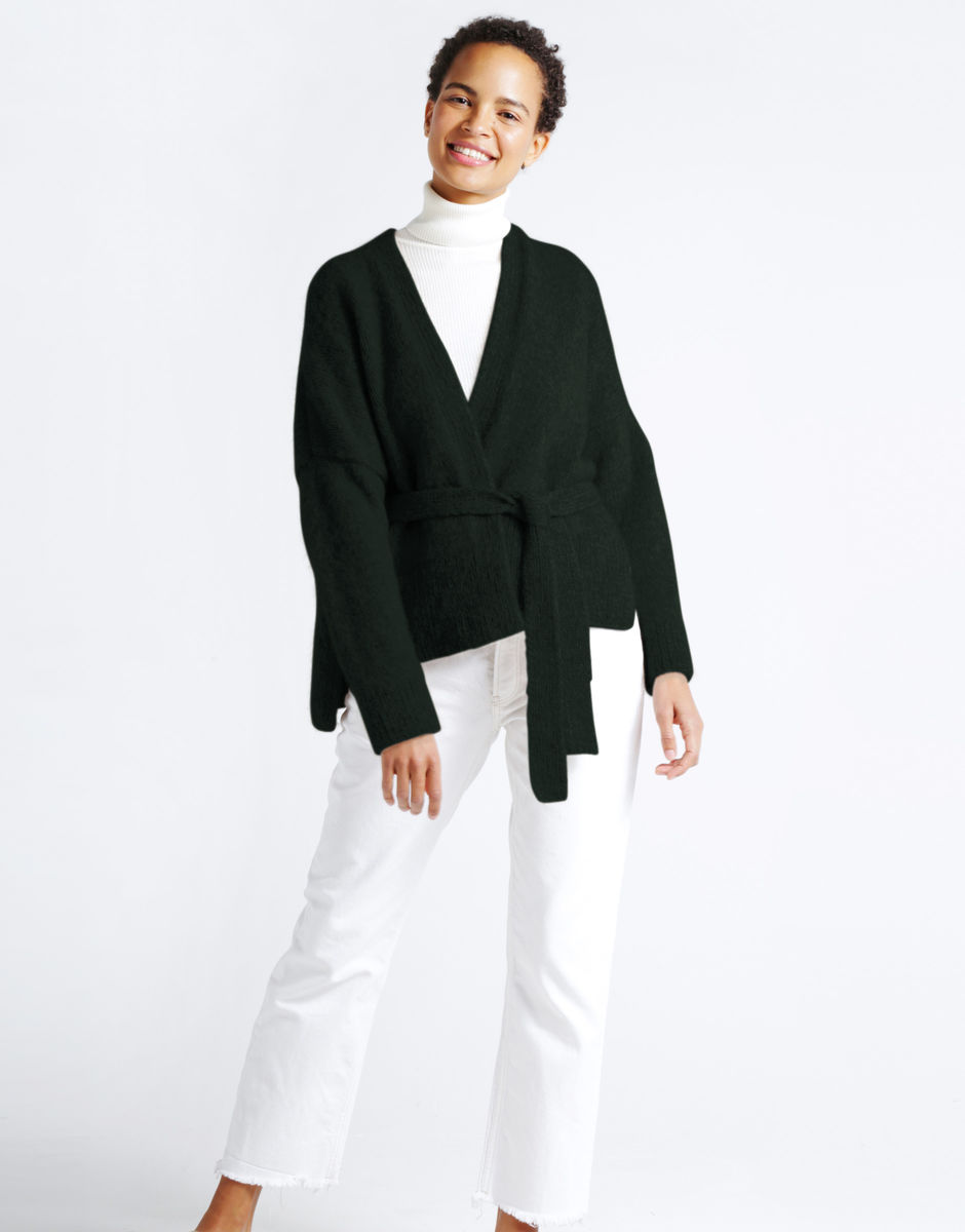 Adore Strickjacke Forest Green