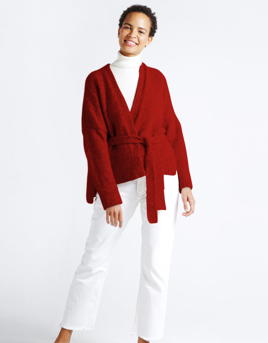 Adore Strickjacke Red Ochre