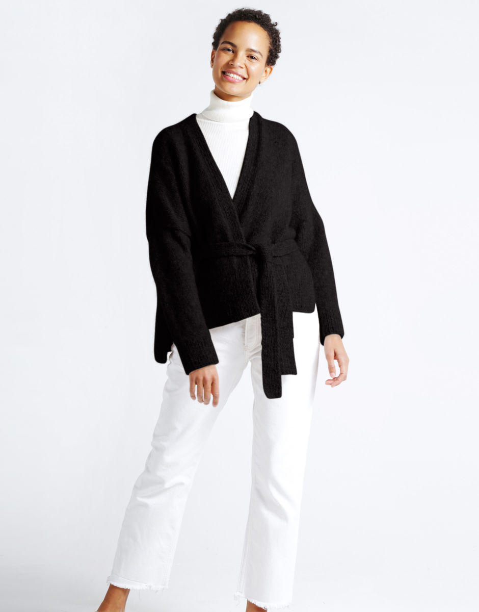 Adore Strickjacke Space Black
