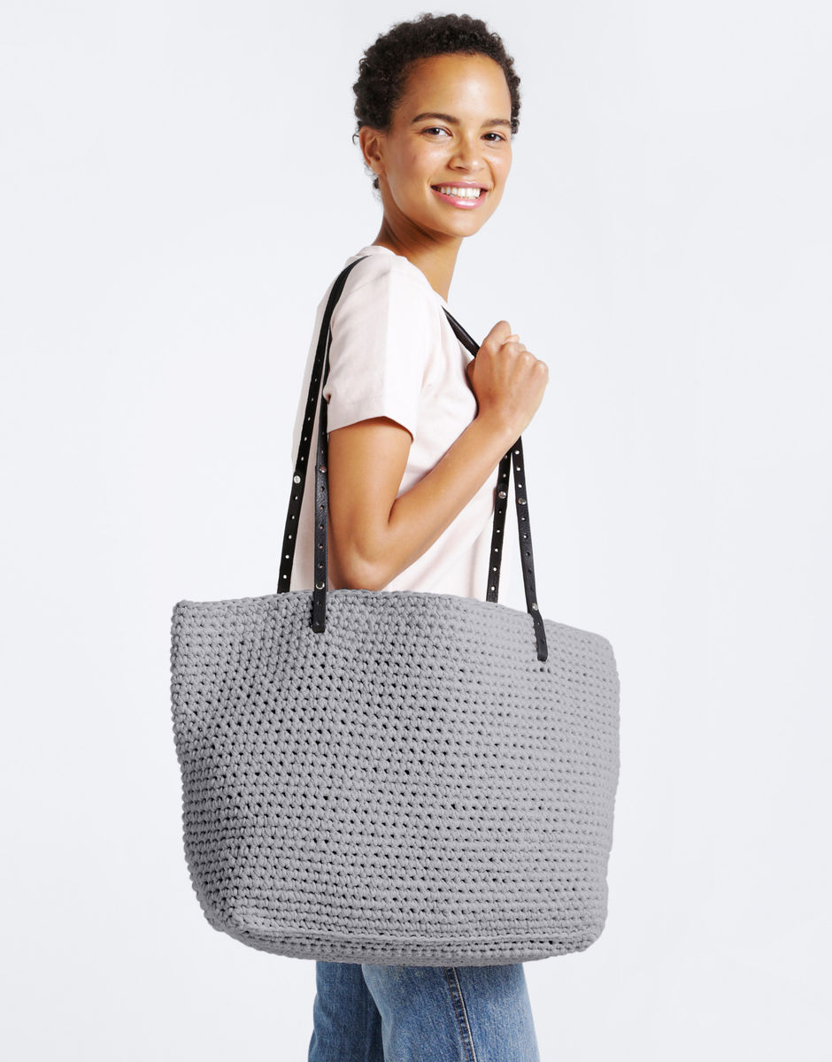 Carrie On Tote Jog Grey