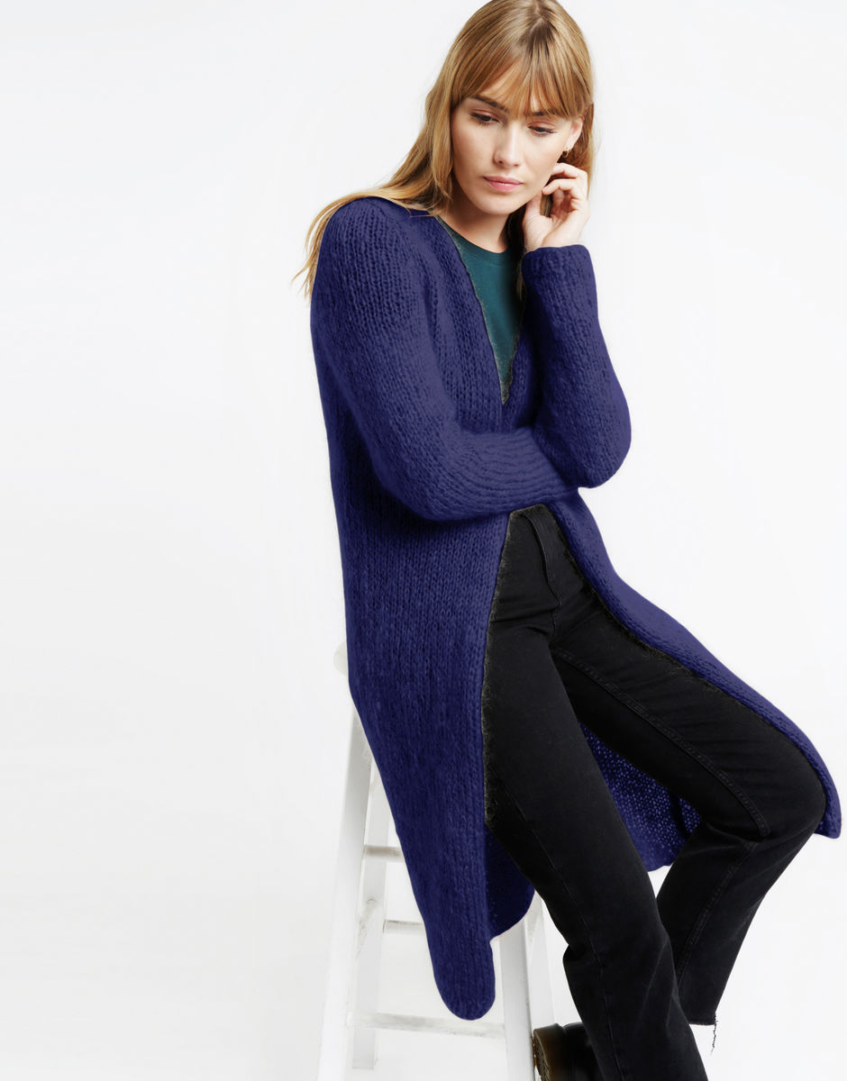 Delia Cardigan Midnight Blue