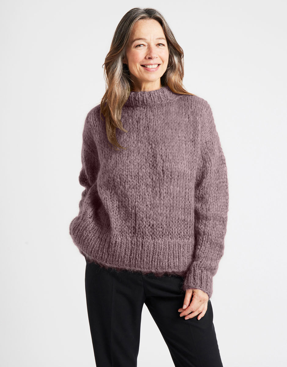 Fascination Sweater Misty Mauve