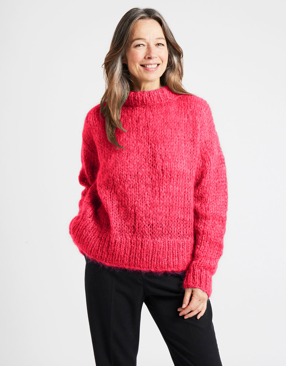 Fascination Sweater Hot Punk Pink