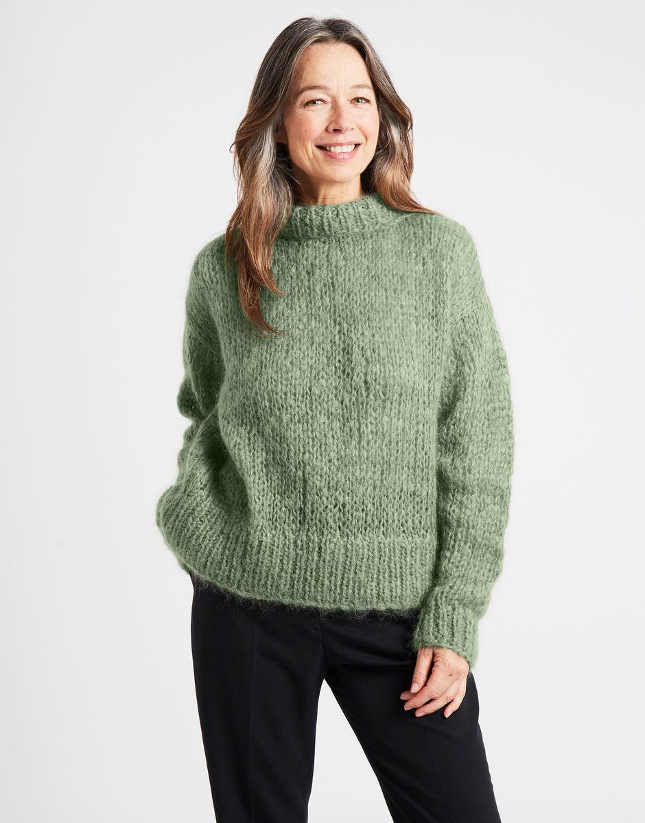 Fascination Sweater Eucalyptus Green