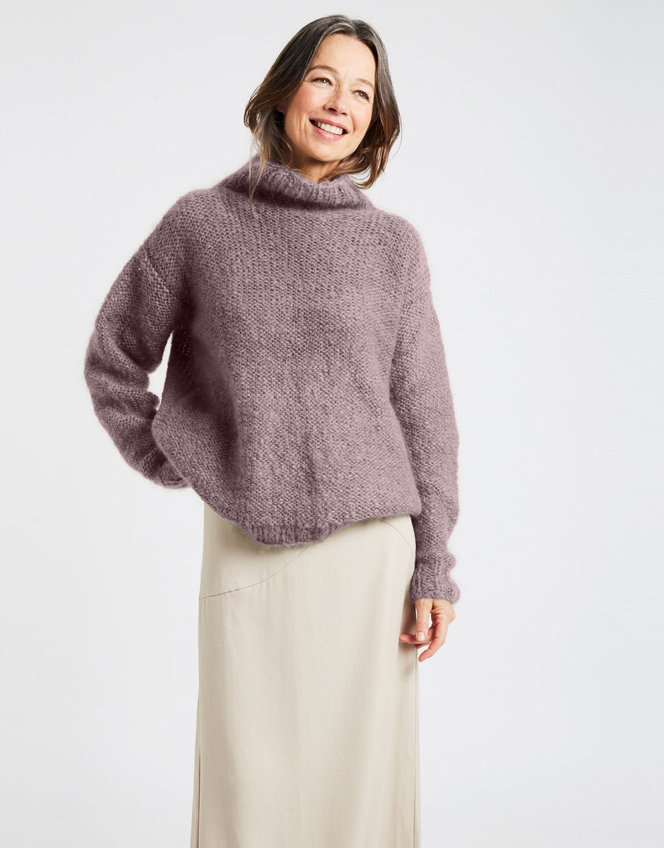 Hotline Sweater Misty Mauve