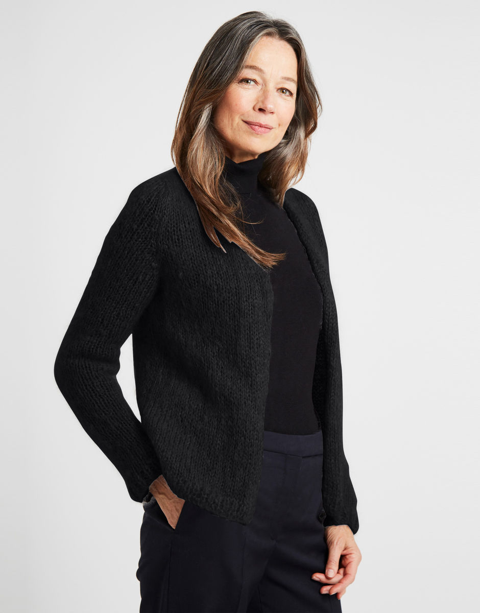Needed Me Cardigan Space Black