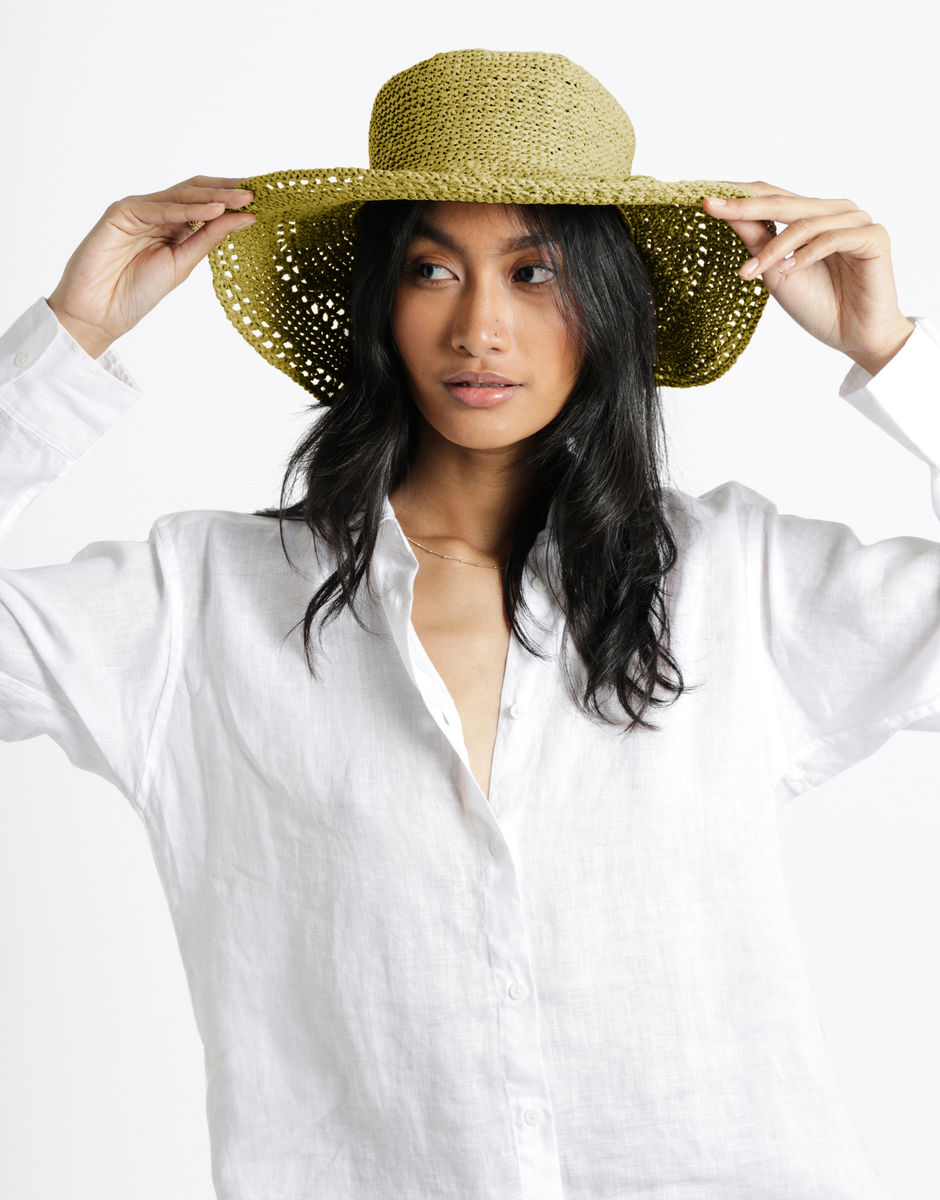 Worn This Way Hat Dune Green