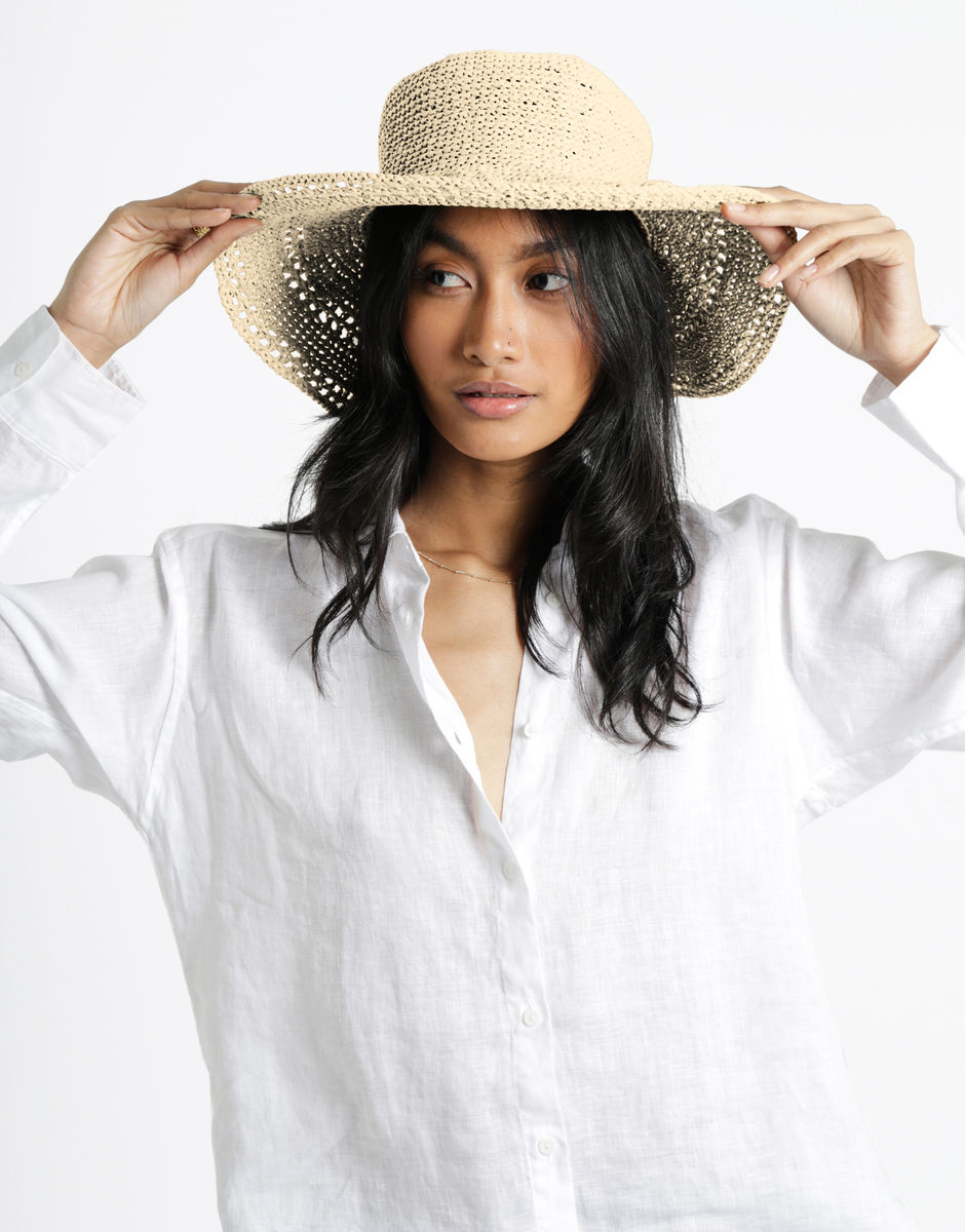 Worn This Way Hat Ivory White