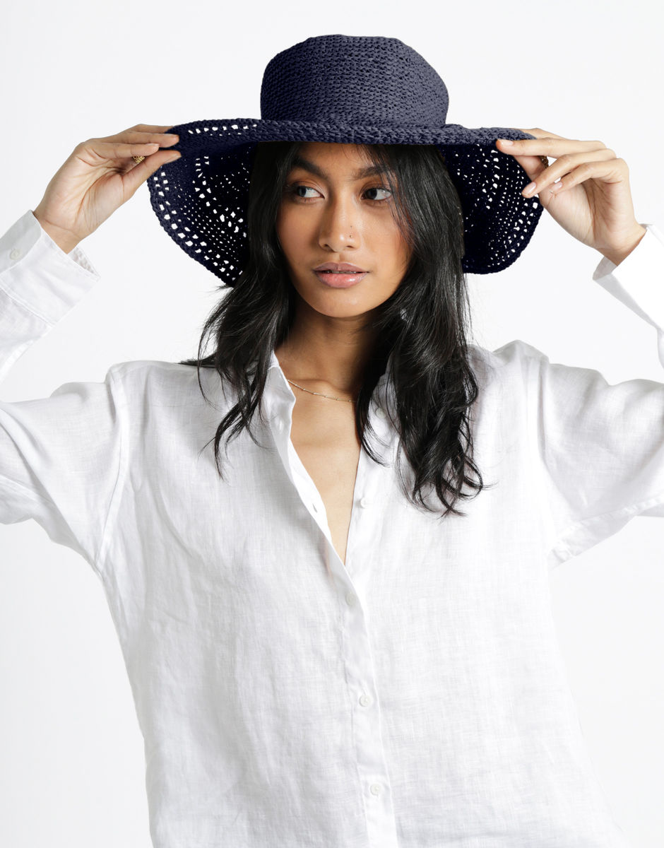 Worn This Way Hat Midnight Blue