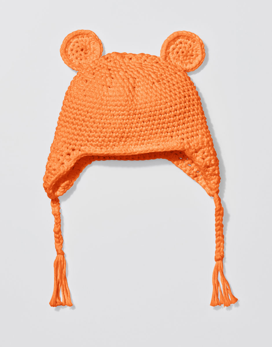 Buster Bear Beanie Bazaar Orange