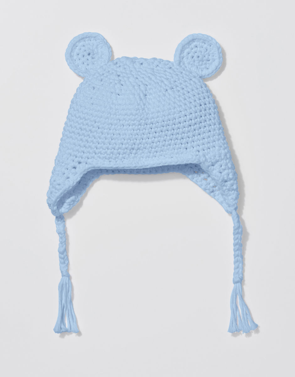 Buster Bear Beanie Powder Blue