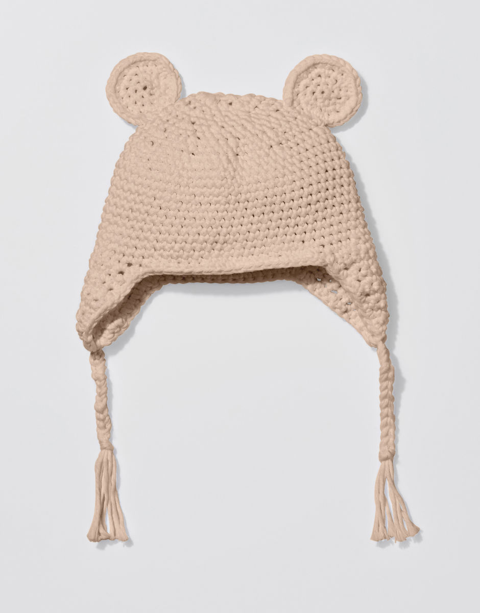 Buster Bear Beanie Timber Wolf