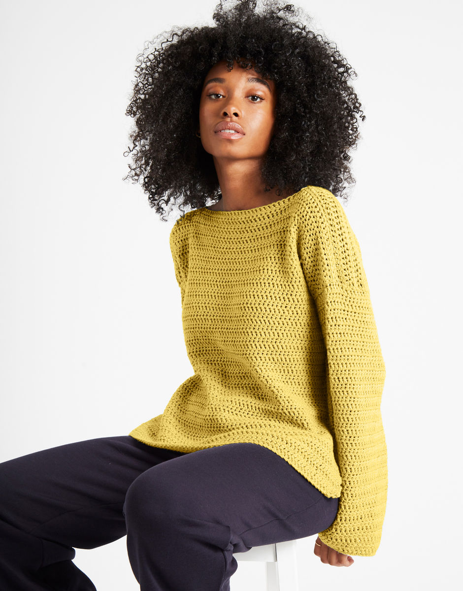 Devotion Jumper Chalk Yellow