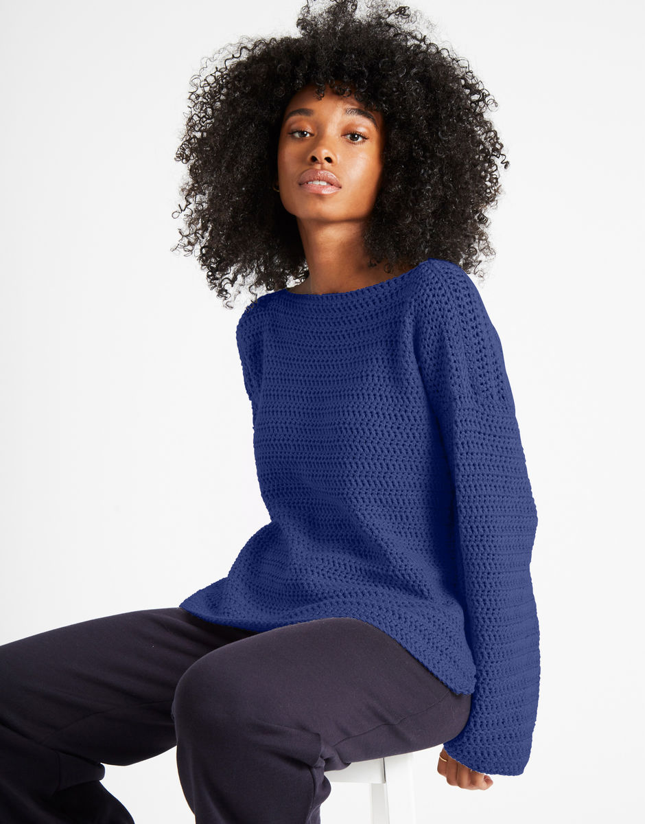 Devotion Jumper Cobalt Blue
