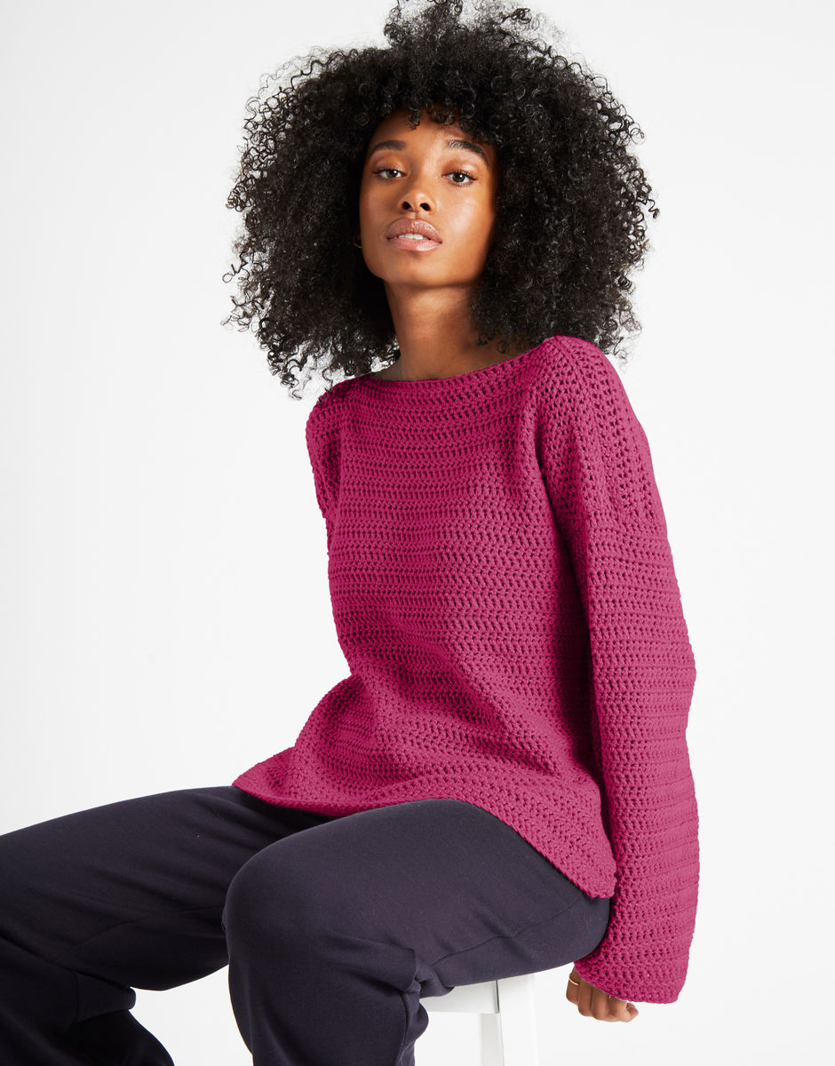 Devotion Jumper Hot Pink