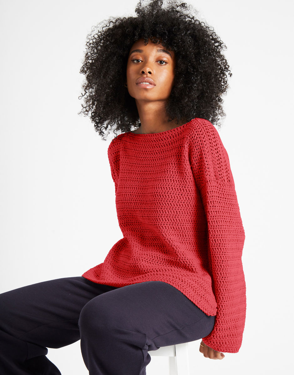 Devotion Jumper Lipstick Red