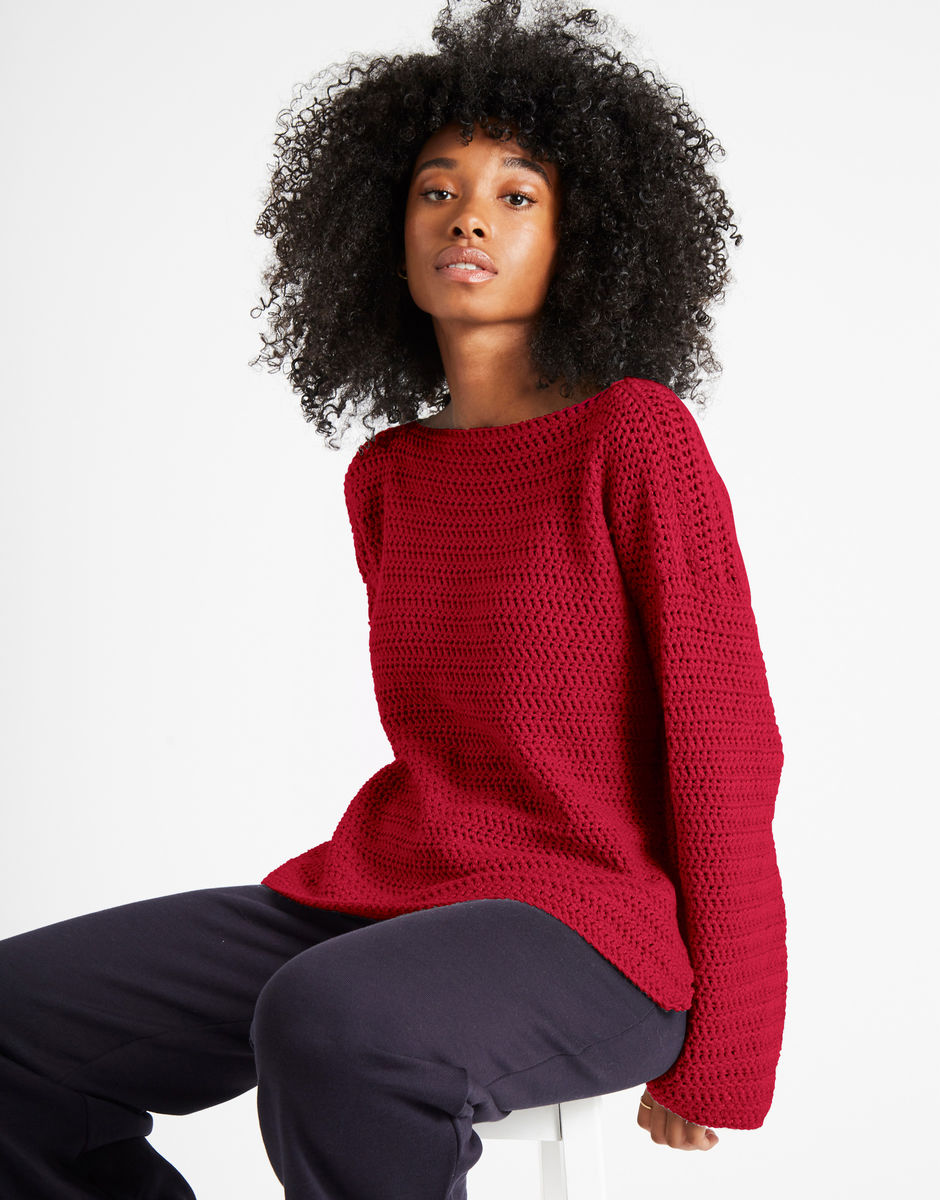Devotion Jumper True Blood Red