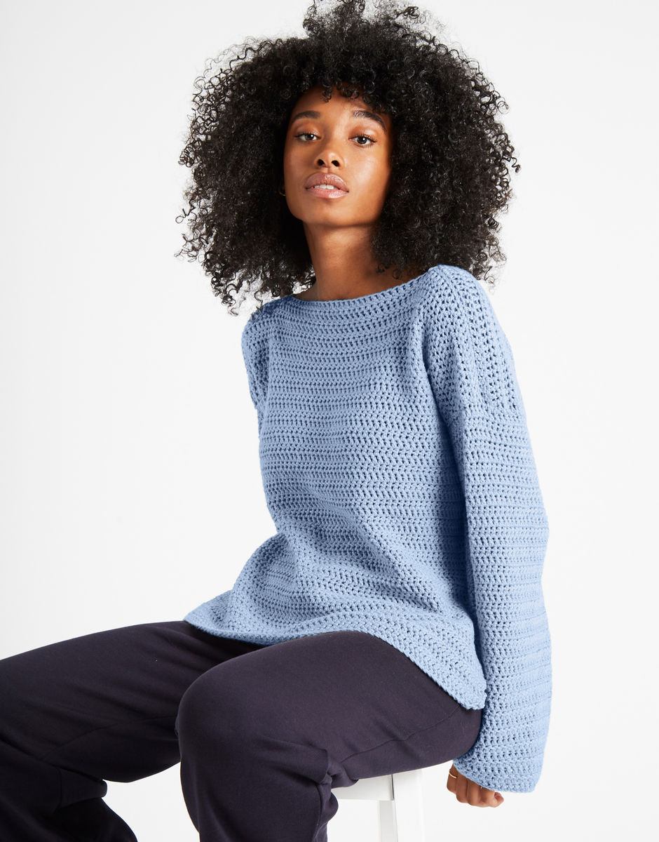 Devotion Jumper Powder Blue