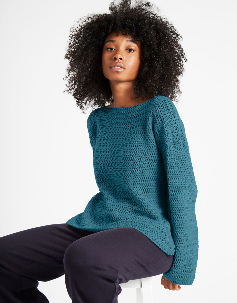 Devotion Jumper Turquoise Waters