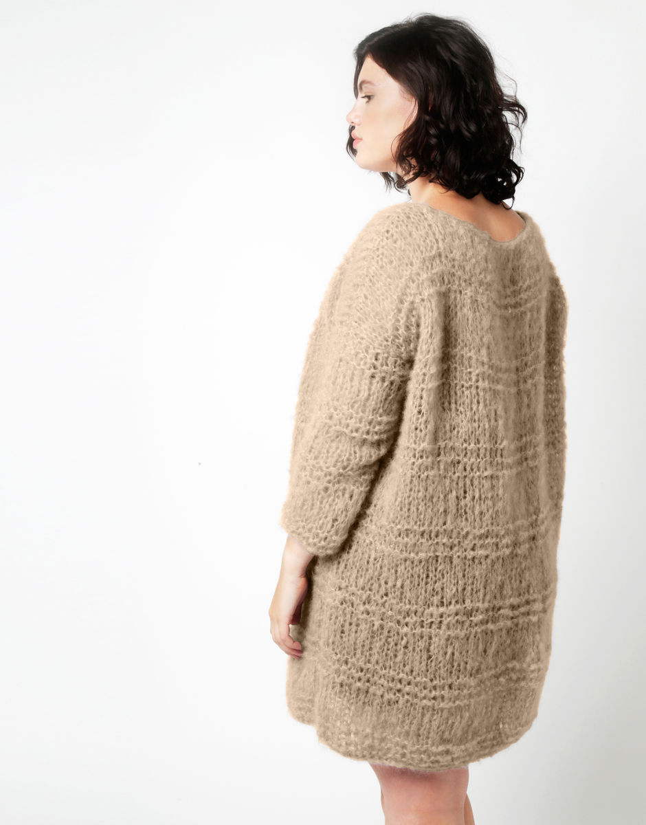 Stay Cardigan Lazy Latte