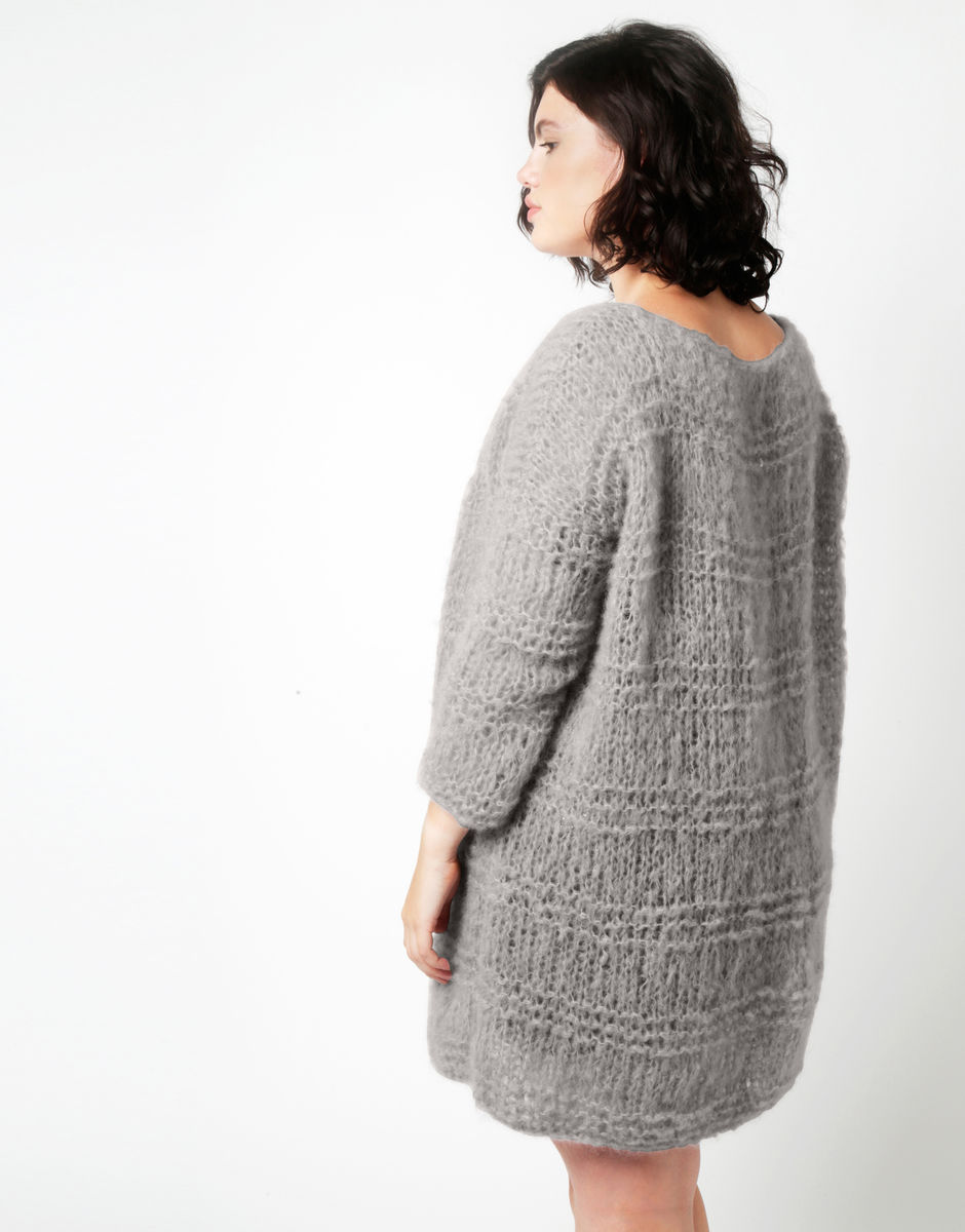 Stay Cardigan Dusty Grey
