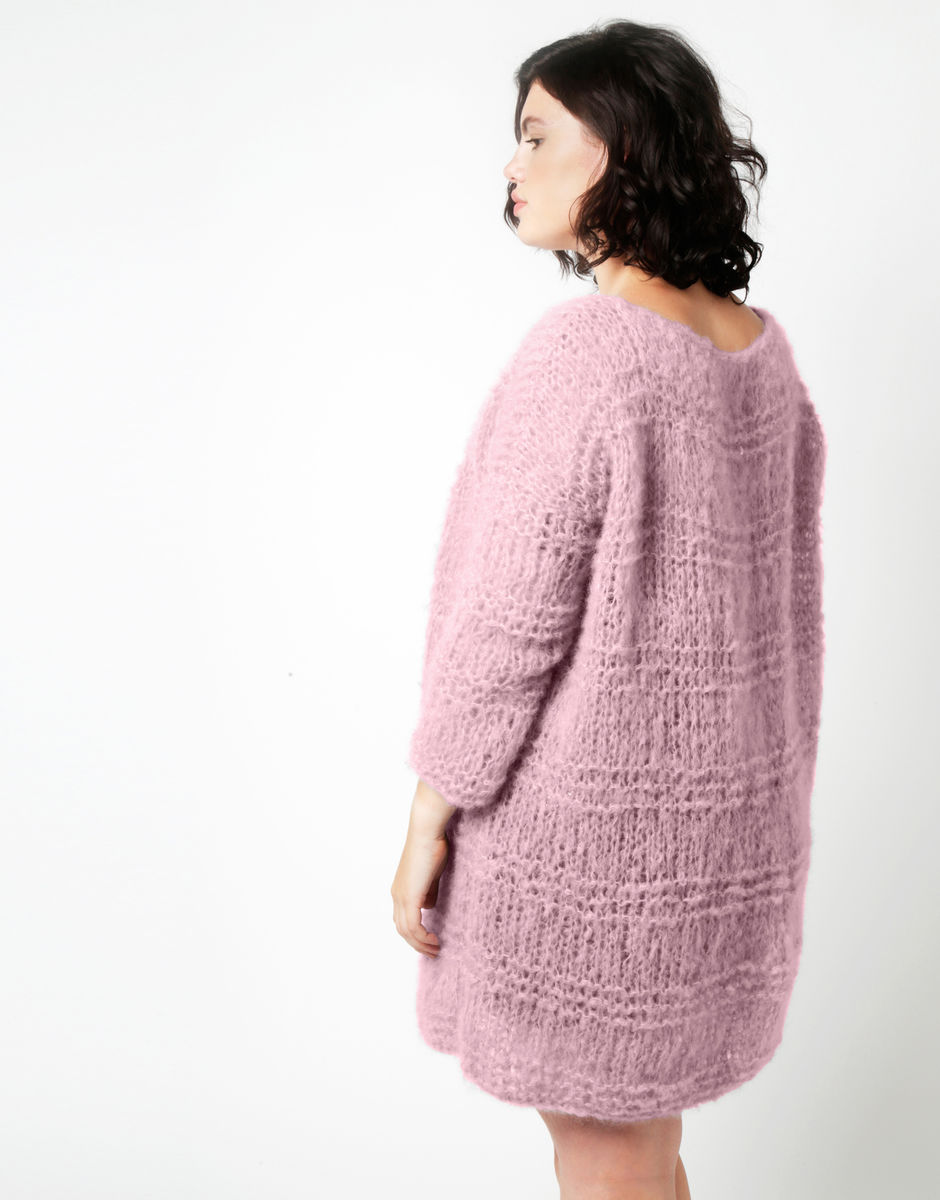Stay Cardigan Bubblegum Pink