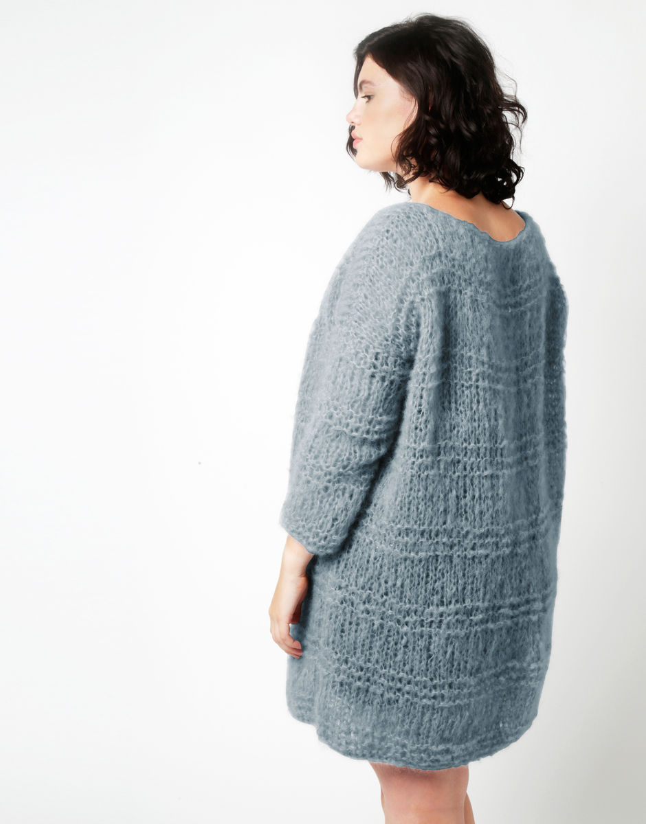 Stay Cardigan Blue Chalk