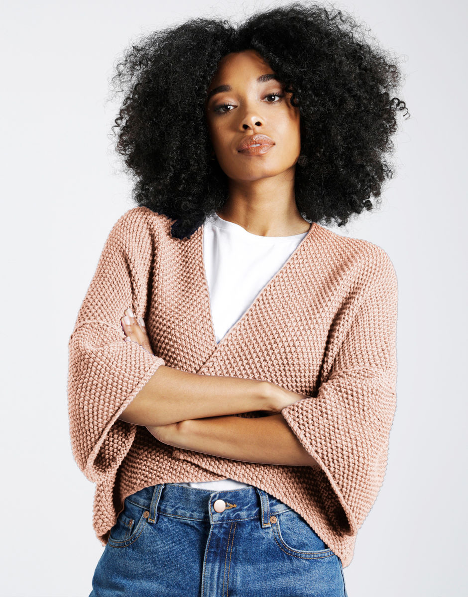 Final Countdown Cardigan Cameo Rose