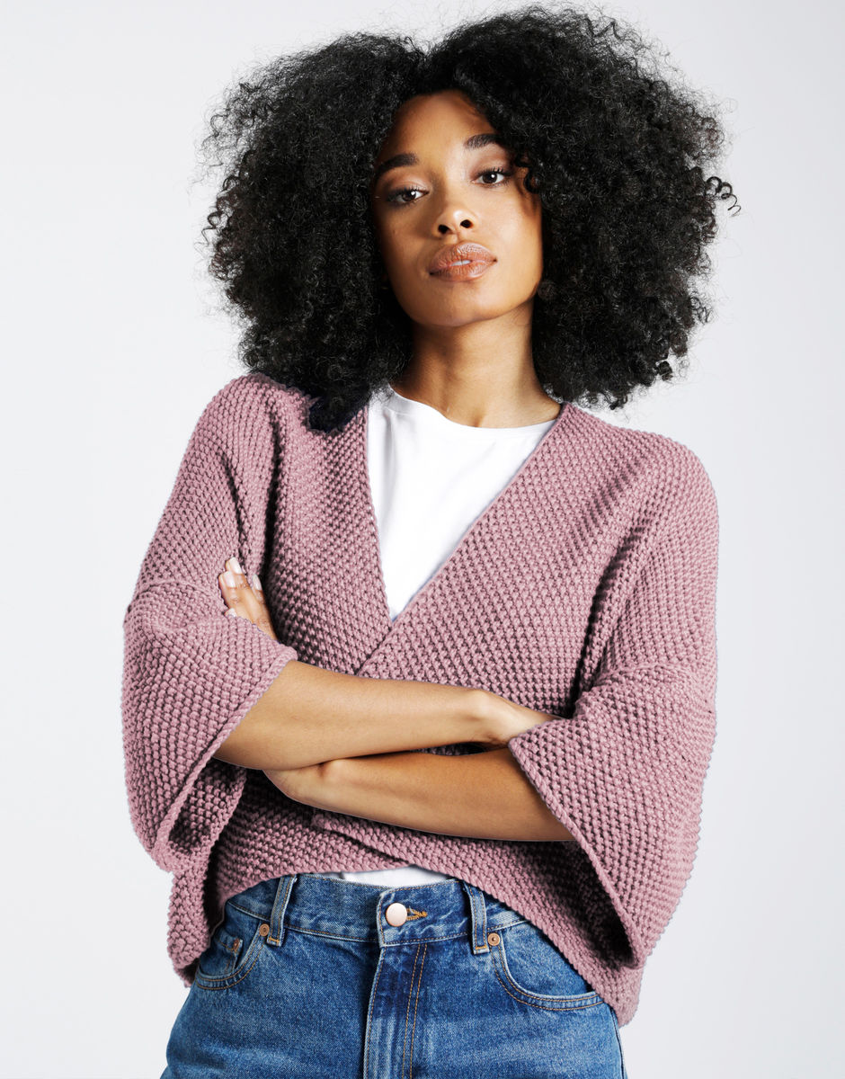 Final Countdown Cardigan Mellow Mauve