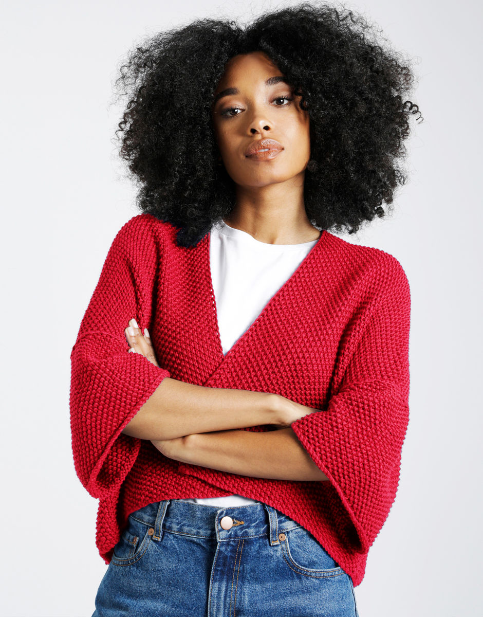 Final Countdown Cardigan True Blood Red