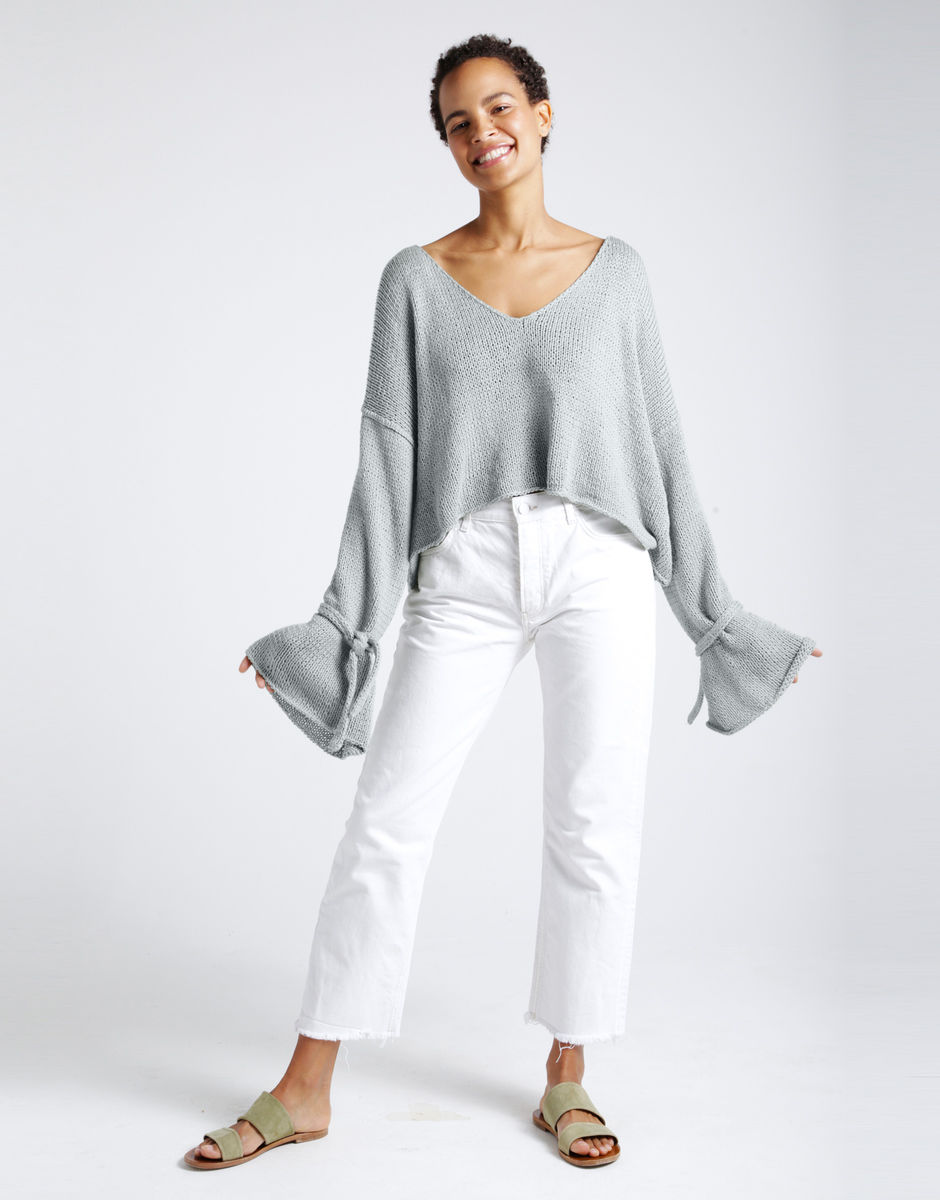 One Sweet Sweater Duck Egg Blue