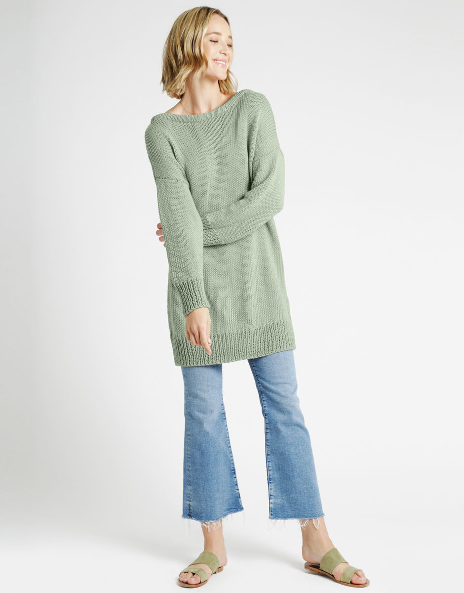 Freja Dress Eucalyptus Green