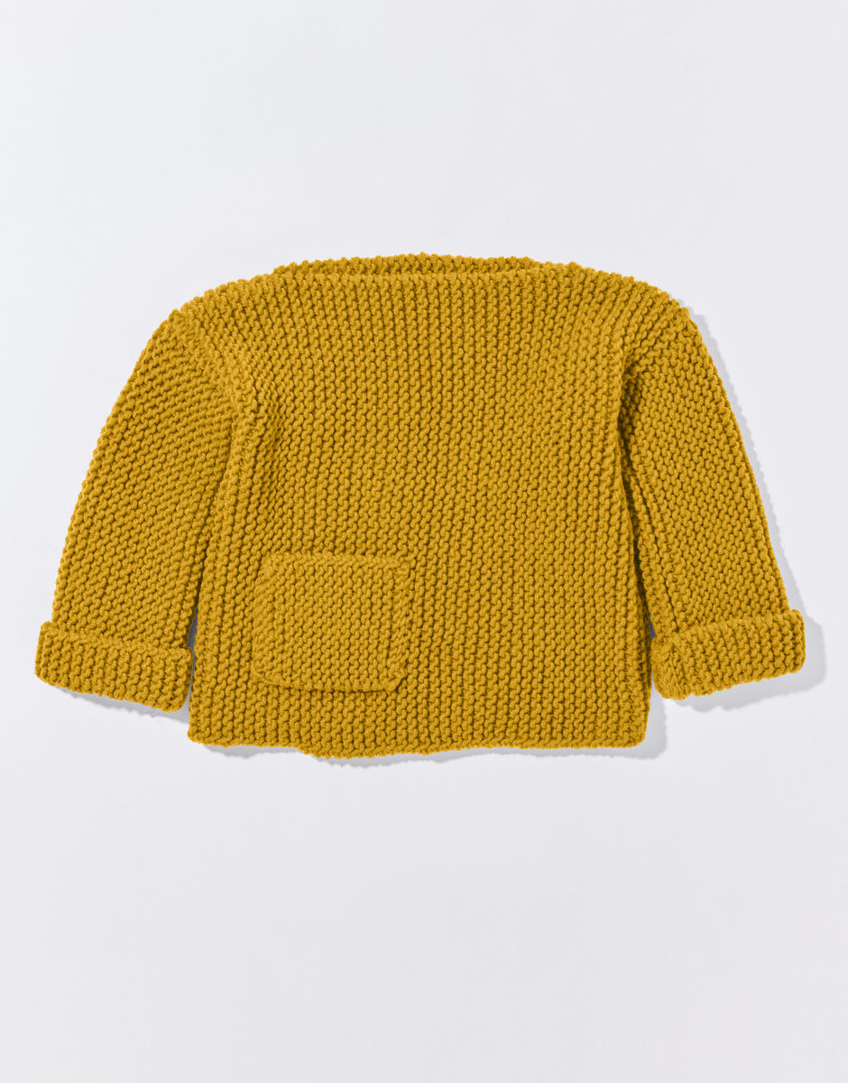 Angel Eye Sweater  Mustard Sally