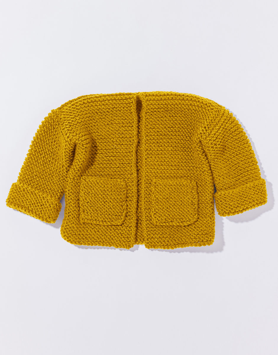 Chance Cardigan Mustard Sally