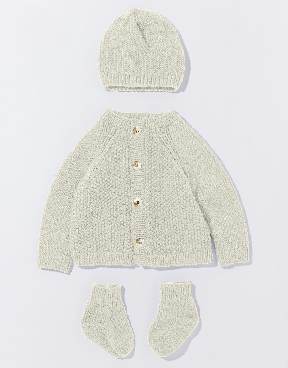 Baby Winner Set Ivory White