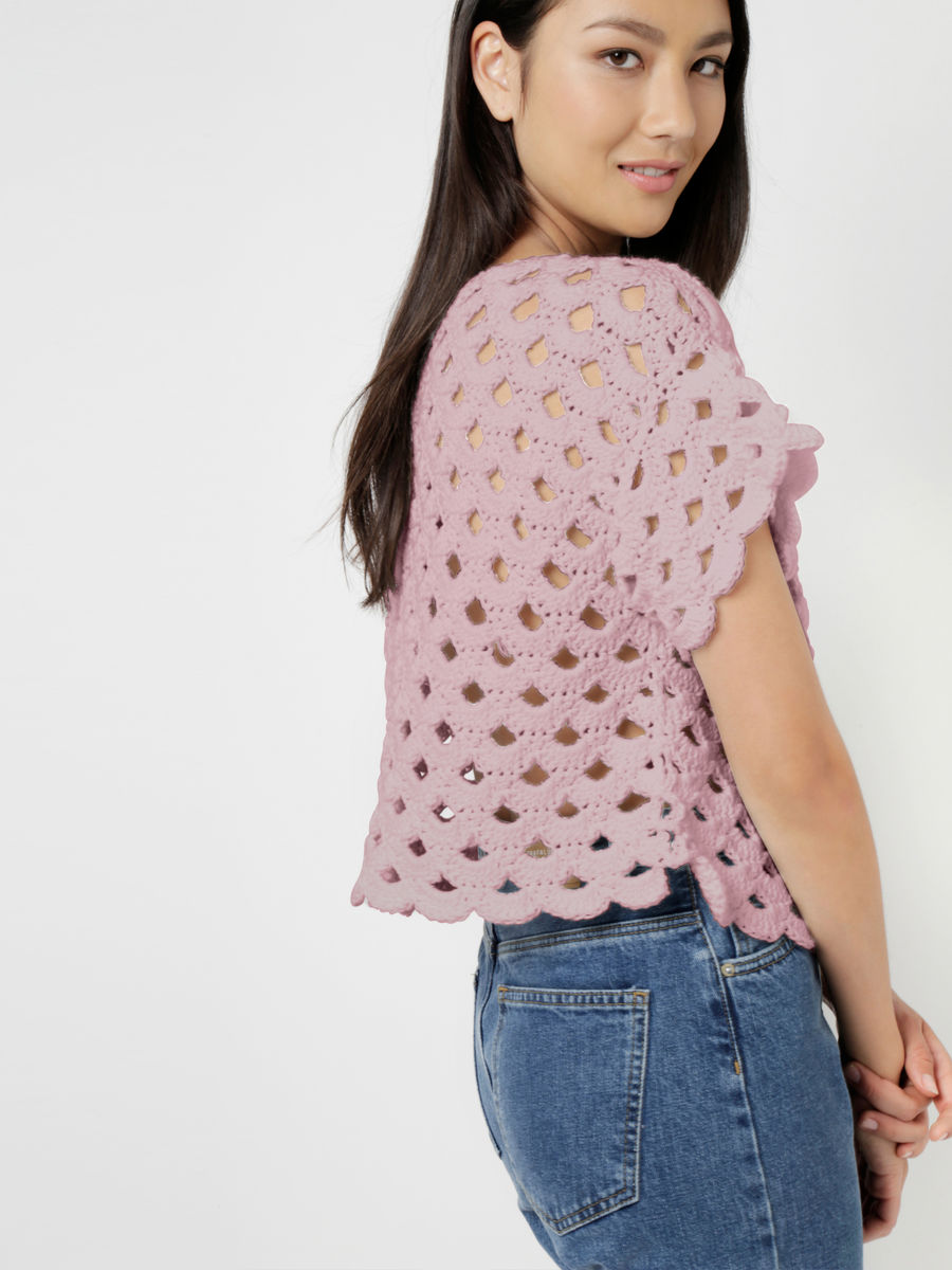 Sun Is Shining Top Mellow Mauve