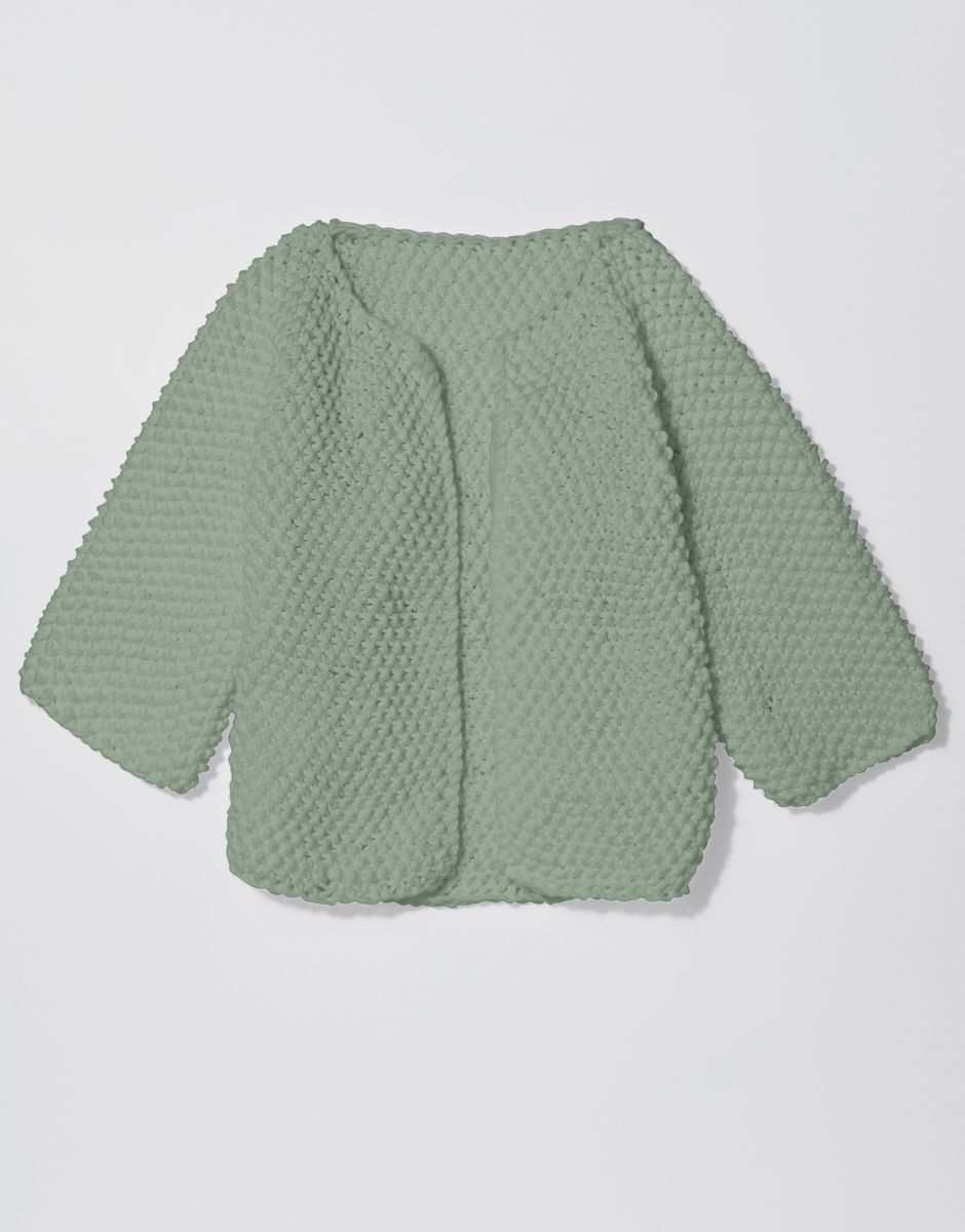 Chillax Strickjacke Eucalyptus Green