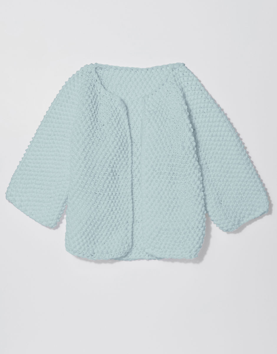 Chillax Strickjacke Duck Egg Blue